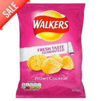 Walkers PRAWN COCKTAIL Crisps 32.5g - Best Before: 04.10.25 (20% OFF)